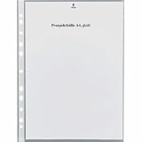 Produkt-Bild: 5 Star 809634 Prospekth&uuml;llen DIN A4, glasklar oben 60my PP Inh.100