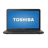 Toshiba C855D-S5106 Laptop Computer / 15.6-inch Display Screen / AMD E-300 Dual-core 1.3 GHz Processor / 4GB DDR3 RAM Memory / 320GB Hard Drive / Double-layer DVD±RW/CD-RW / 6-cell Battery / Webcam / Windows 8 / Satin Black