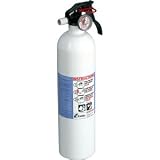 Fire Extinguisher w/ Wall Hook - Single Use (2.75 lb BC, Single-Use MP)