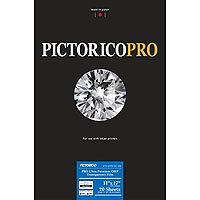 Pictorico TPS100 - Ultra Premium Over Head Projector Transparency Inkjet Film - 184gsm - 5.7.mil. - 11