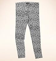Girls Limited Cotton Rich Tonal Leopard Print Leggings