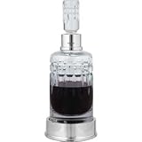 Review Carrs Of Sheffield  / 60cl Hoggett Decanter- Hobnail Cut Crystal In Sterling Silver By Carrs Of Sheffield
