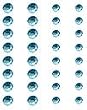 Light Blue Gemstones (44) by Hero Arts