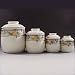 MIKASA GARDEN HARVEST CAC29 CANISTER SET 4 PC Image