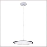 Living Strata LED Circle Pendelleuchte 6x1W Satin/Rauch