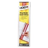 CRD21110 - HOLDit! Self-Adhesive Multi-Punched Binder Insert Strips