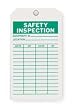 Industrial Grade 2RMU4 Inspection Tag, Safety Inspection, Pk 10