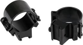Weaver .22 Caliber 1-Inch Tip-Off Rings with Sure Grip (Gloss Black)