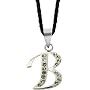 Pendentif Initiale - Cristaux transparents - Lettr&hellip de Avantgarde Jewels
