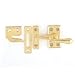 CASEMENT FASTENER POL. BRASS