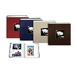 Pioneer Bi-Directional Cloth Frame Photo Album, Random Designer Series Earth Cloth Covers, Holds 200 4x6