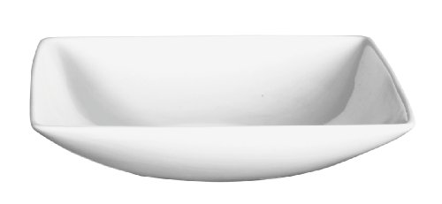 ASA-Selection A Table 6-3/4-Inch White Bone China Medium Square Bowl, Set of 4