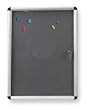 Dakota Designs 2RXD4 Enclosed Board, Fabric, 24x36, Blk