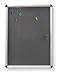 Dakota Designs 2RXD4 Enclosed Board, Fabric, 24x36, Blk