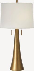 Trend Lighting TT7233-76 Muse Table Lamp, Hand Painted Antique Gold
