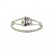 Childrens Sterling Silver Ring Enamel Flower New Sz=5