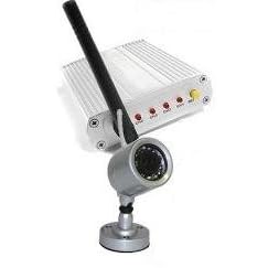 Wireless 2.4 GHz Outdoor Indoor Security System Camera & Receiver