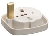 Europe Schuko Grounding Adapter By Walkabout Travel Gear