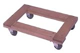 Flush Open Deck Wood Dolly 24 x 16
