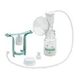 Single HygieniKit Milk Collection System with One-Hand Manual Breast Pump Adapter