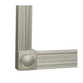 Buy Moen MC4000BN Mirrorscape 4000 Series Decorative Frame Corner, Brushed Nickel by Moen now!