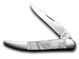 Best sale price for SCHATT & MORGAN White Pearl Toothpick 1/250 Pocket Knife Knives. Free Shipping.