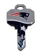 New England Patriots Schlage SC1 House Key