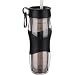 Trudeau Cool Off Hydration Bottle - Black - 24oz