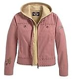 Harley Davidson Women's Tempest 3-in-1 Jacket-LIMITED EDITION. Stylish 100% cotton herringbone. 97461-09VW