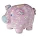 Mary Meyer Baby Pizzazz Print Piggy Bank, Petals