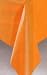 3 Plastic Table covers - Orange - Birthday/Anniversary/Wedding - Shower/Luau Party Supplies