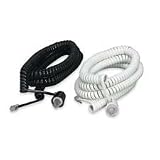 Softalk, LLC Products - Twisstop Phone Cord, 25' Long, Black - Sold as 1 EA - Twisstop automatically rotates to eliminate telephone cord twist. Plugs into any standard phone and allows freedom of movement. Offers gold-plated contacts and a 25' cord.