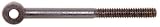 1/4-20 (A), 2 1/8 (B), 7/8 (C), 1/4 (D), 3/16 (E), 1/4 (F), Stainless Steel, Partially and Fully Threaded, Swing Eye Bolt (1 Each)