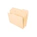 Pendaflex Essentials File Folders, 1/3 Cut, Top Tab, Letter, Manila, 100 Per Box, (752 1/3)