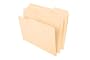 Pendaflex Essentials File Folders, 1/3 Cut, Top Tab, Letter, Manila, 100 Per Box, (752 1/3)