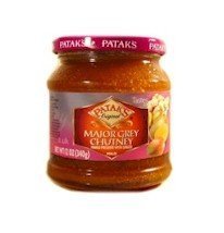 Major Grey Chutney - 3 Packages of 12 oz by Burgers
