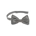 Harvest Male Satin Bow Tie - Pre-tied Adjustable Length Formal Tuxedo Solid Color