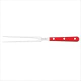 5100 Series Red Carving Fork with Straight Tines by 