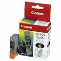 Canon bci21bk bc1 21bk BCI 21 bci21 Ink cartridge x black Multipass C20 C30 C50 C70 C530 C545 C555 C560 C635 C2000 C3000 C5000 S-100 Panasonic Panafax UF-342 UF-344 UF342 UF344