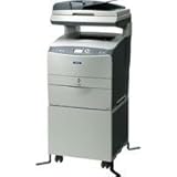 Epson AcuLaser CX21NFC Farblaser Multifunktionsgerät (4 in 1, Drucken, Kopieren, Scannen, Faxen)