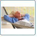 Classic Cotton Rope Hammock - Red