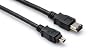 Hosa FIW-46-110 Firewire 4-Pin to 6-Pin 10 feet cable