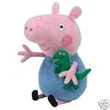from TY UK Ltd Peppa Pig George TY Buddy, plush toys (Approximately 12 tall) (Model 8246)