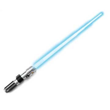 Rubies Obi-Wan Kenobi Light Saber, One Size