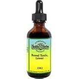 Bowel Tonic Lower - Helps to treat the symptoms of bowel & colon disorders, colitis, constipation, and fever, 2 oz,(Health Herbs)