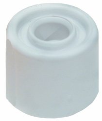 Door Stops Small White h. 2cm x d. 3cm (Pack of 2) (Product Code - U-B0063)