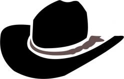 Cowboy Hat Stencil