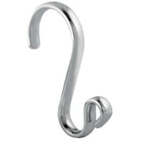 InterDesign Axis Shower Hook with Loop, Chrome, Set of 12