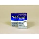 Bayer Ascensia Contour Blood Glucose Test Strips, 50/Box