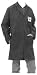 Made in USA 850PCW-L 8oz Cttn/Poly Wht Lrg Shop-Lab Coat